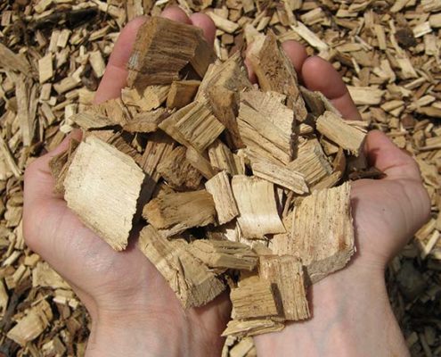 Blunk Landwirtschaft Produkt Holzhackschnitzel