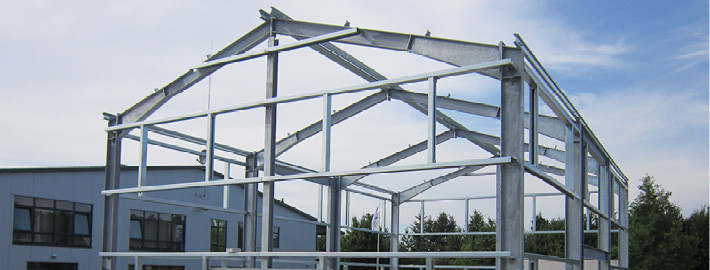 Schnappschuss Baufortschritt im Juli 2014 bei Blunk in Lalendorf