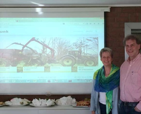 Jogi und Elvira Blunk zum Launch der neuen Webseite 2014