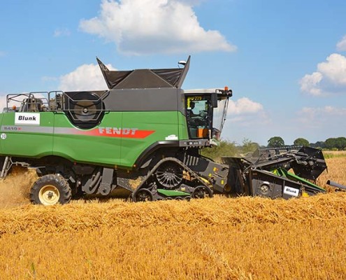 Blunk neuer Fendt Mähdrescher -4