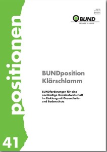 Blunk Flyer Klärschlamm Bundposition -titel