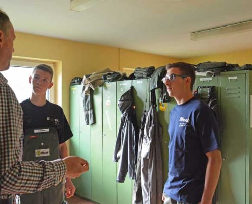 Blunk Ausbildung Fachkraft Agrar 2016 neue Azubis