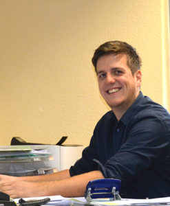Oliver Clausen, personalmanager bei Blunk im November 2016