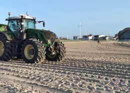 Blunk Sand fahren Warnemünde