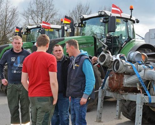 Blunk Abfahrt Lettland