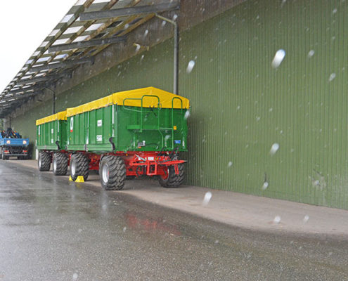 Blunk bei Schietwetter