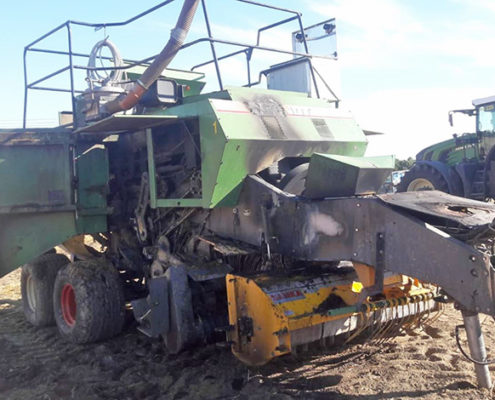 Blunk Stroh-Presse Brand