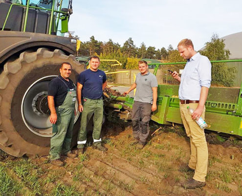 Blunk neue Technik testen