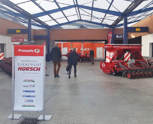 Blunk bei Horsch in Frankreich