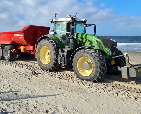 Blunk beim Sand fahren am Strand Warnemünde - Bild Felix Lappe 05
