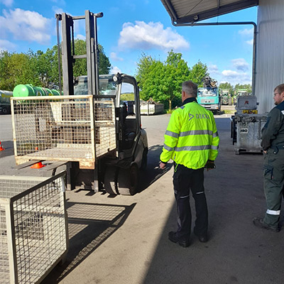 Staplerschulung am Blunk Sstandort Lalendorf - Foto Reiner Sstüwe 08