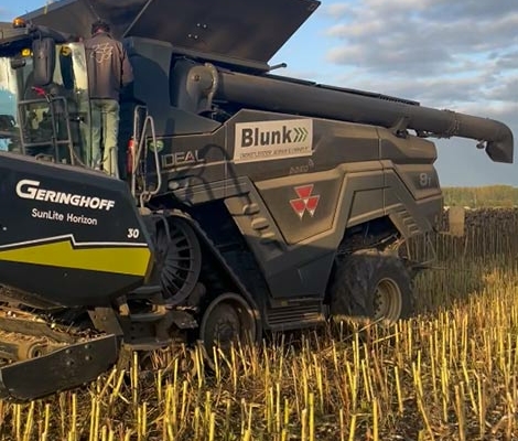Blunk Sonnenblumen Ernte 2022 - Foto A. Propp 08