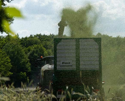 Blunk-Team bei GPS-Ernte in Schleswig-Holstein - Foto Sophie Stoltenberg - 6870