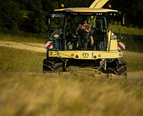 Blunk-Team bei GPS-Ernte in Schleswig-Holstein - Foto Sophie Stoltenberg - 7547