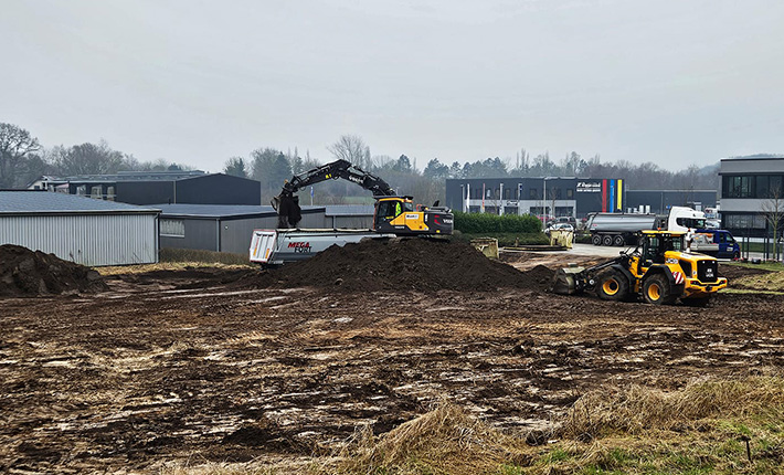 Baufeld Räumung mit Dienstleister Blunk - Foto K. Osterkamp -13