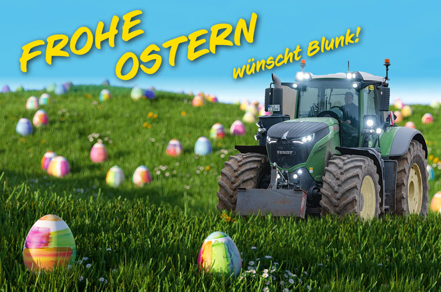Blunk Dienstleister Agrar und Umwelt wünscht allen frohe Ostern!