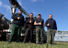 Blunk-Team knackt 3000 Kubik Marke beim Gülle ausbringen in Mecklenburg-Vorpommern - 03