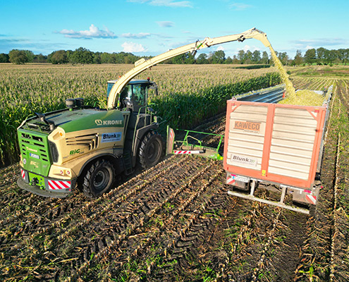 Moderne Ernte-Logistik zur Maisernte mit Blunk - Foto Bjoern Marquardt -05
