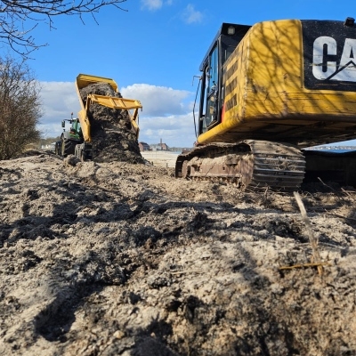 Küstenschutz mit Dienstleister Blunk-Strandreinigung Seegras-Umschlag Verwertung - 03