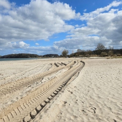 Küstenschutz mit Dienstleister Blunk-Strandreinigung Seegras-Umschlag Verwertung - 06