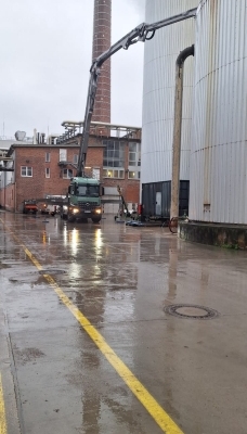 Rührer-Ausfall in Industrie - Rühren mit mobilem Rührer von Blunk - 06