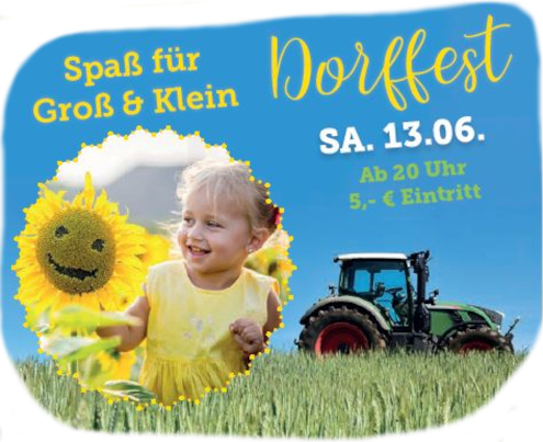 Dorffest und Trecker Treck Lalendorf-Raden im Juni 2026 Dorffest und Trecker Treck Lalendorf-Raden im Juni 2026