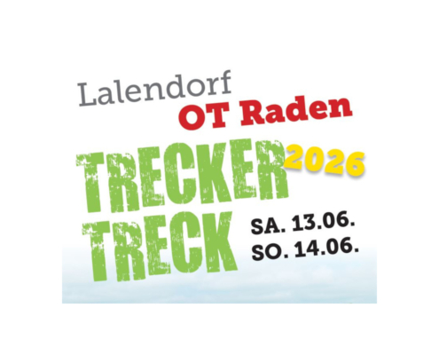 Save the date: Trecker Treck Lalendorf-Raden 2026